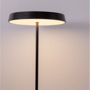 Lampa de podea LED design modern VETRO negru, D-40cm 152773 universul-luminii.ro