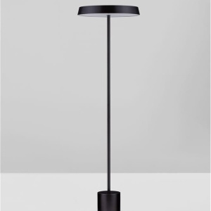 Lampa de podea LED design modern VETRO negru, D-40cm 232893 universul-luminii.ro