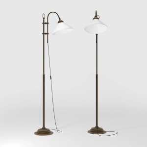 Lampa de podea stil clasic italian din alama Fiordo - Img 5