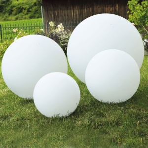 Lampa decorativa de exterior diam.60cm Globo alb 37273 HT 179253 universul-luminii.ro