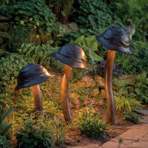 Lampa iluminat exterior din fier forjat design ciuperca AL 6691, 71cm 55203 universul-luminii.ro