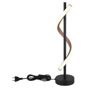 Lampa LED aluminiu cu efect de lemn WATKINS 250093 universul-luminii.ro