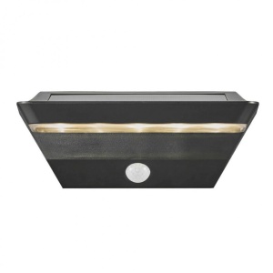 Lampa LED de perete solara cu senzor pentru iluminat exterior, stil modern IP44 Agena 2118221003 NL