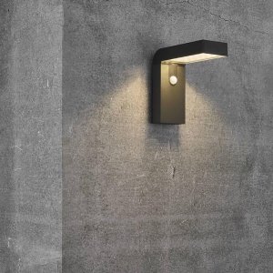 Lampa LED de perete solara cu senzor pentru iluminat exterior, stil modern IP44 Alya 2118231003 NL 93423 universul-luminii.ro