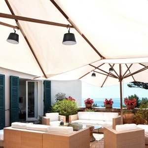 Lampa LED portabila exterior/interior IP54 Cuco neagra 153403 universul-luminii.ro