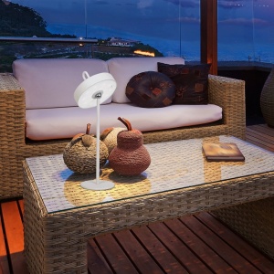 Lampa LED portabila iluminat decorativ IP54 JIGRA alba 142783 universul-luminii.ro