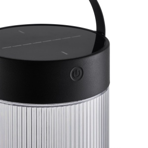 Lampa portabila solara, 3-step Moodmaker, protectie IP44, Coupar negru 243973 universul-luminii.ro