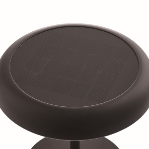 Lampa portabila solara, 3-step Moodmaker, protectie IP44, Elmer negru 244073 universul-luminii.ro