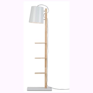 Lampadar chic cu rafturi pentru carti, CAMBRIDGE alb CAMBRIDGE/F/W