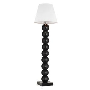 Lampadar de podea modern design elegant FUDZI negru/alb - Img 1