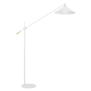 Lampadar de podea reglabil stil industial NASHVILLE alb 103653 universul-luminii.ro