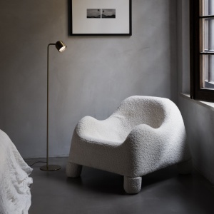 Lampadar de podea stil minimalist DODO PT1 BIANCO - Img 2