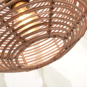 Lampadar eco din bambus cu ratan Tanami S white/2520, nat 213583 universul-luminii.ro