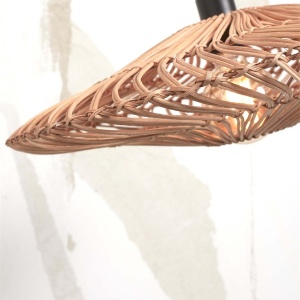 Lampadar eco din bambus cu ratan Zanzibar L nat./55cm, nat 213843 universul-luminii.ro