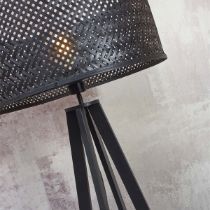 Lampadar eco din bambus Java 4-legs bl/50x22, bl 182213 universul-luminii.ro