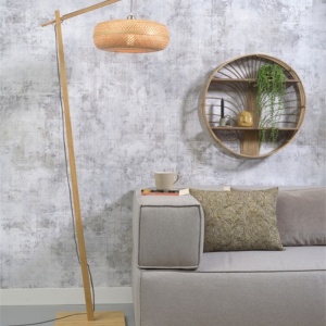 Lampadar eco din bambus Palawan natur, 40x15cm 90893 universul-luminii.ro