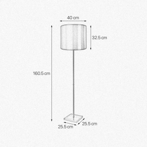 Lampadar elegant design italian Aurora - Img 5