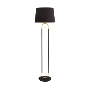 Lampadar, Lampa de podea decorativa design elegant Jazz negru