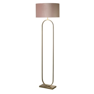 Lampadar/Lampa de podea decorativa Modish bronz/roz