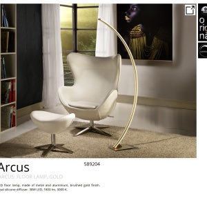 Lampadar / Lampa de podea design modern Arcus SV-589204 72983 universul-luminii.ro