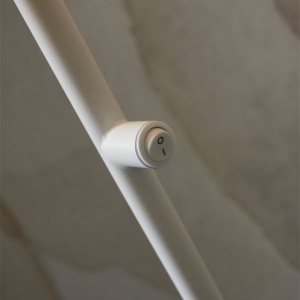 Lampadar/Lampa de podea din metal Porto alb 224143 universul-luminii.ro