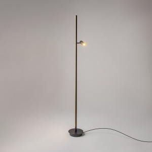 Lampadar, Lampa de podea LED cu Spot Directionabil, Thin negru 168383 universul-luminii.ro
