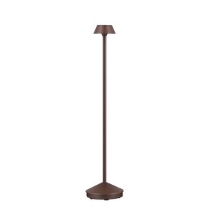 Lampadar/Lampa de podea LED de exterior IP65 ARION maro rustic