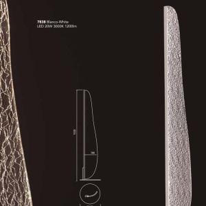 Lampadar, Lampa de podea LED design deosebit Bianca - Img 3