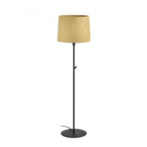 Lampadar / Lampa de podea modern design elegant SAMBA negru/galben 64313-42