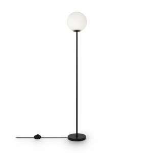 Lampadar, Lampa de podea moderna RING negru
