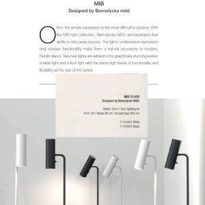 Lampadar / Lampa de podea stil nordic MIB negru 71704003 DFTP - Img 3