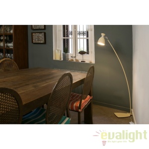 Lampadar / lampa de podea vintage bej H-125 cm, Retro 20019 173363 universul-luminii.ro