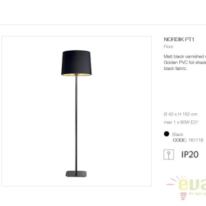 Lampadar / Lampa podea design modern NORDIK PT1 161716 64763 universul-luminii.ro