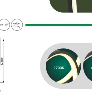 Lampadar LED design circular SPIRA - Img 7
