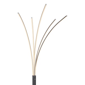 Lampadar LED design modern Bizzy negru, alb 118043 universul-luminii.ro