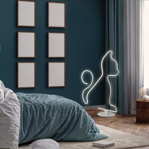 Lampadar LED design modern Cat - Img 2