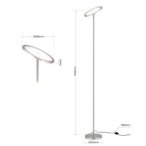 Lampadar LED dimabil cu reflector directionabil OSCAR - Img 9