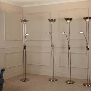Lampadar LED / Lampa de podea moderna Floor Lamp EU5430SS SRT - Img 2