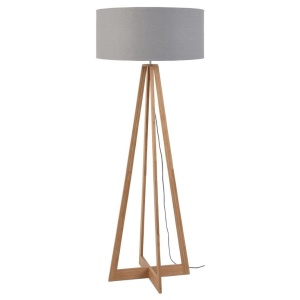 Lampadar realizat din materiale naturale, durabile si ecologice, EVEREST/F gri inchis