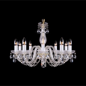 Lustra 10 brate cristal Bohemia L11 006/10/1-A; F 1 floor - Img 1