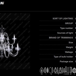 Lustra 15 brate eleganta design LUX, L11 901/15/0 91823 universul-luminii.ro