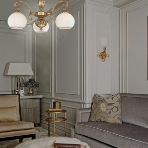 Lustra aplicata clasica cu 3 brate design italian 8500 204703 universul-luminii.ro