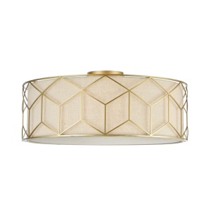 Lustra aplicata clasica diam.57cm Messina MYH223-PL-05-G