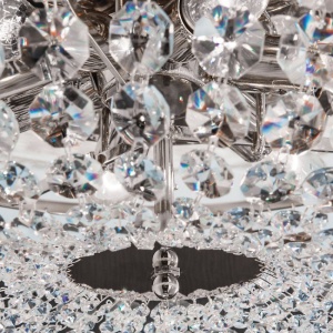 Lustra aplicata cristal Schöler design de lux Sheraton 45cm, chrome 198673 universul-luminii.ro