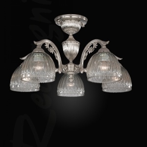 Lustra aplicata cu 5 brate realizata manual design italian 9800 105343 universul-luminii.ro