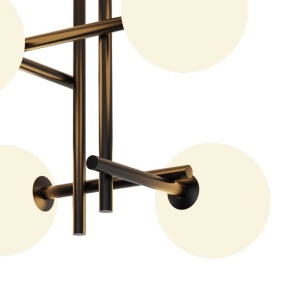 Lustra aplicata design Art Deco cu 4 surse de lumina CELLAR 219663 universul-luminii.ro