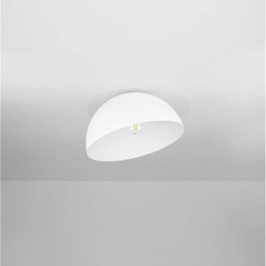 Lustra aplicata design decorativ GEA alb D-40cm - Img 3