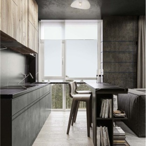 Lustra aplicata design decorativ OPSI alb D-30cm - Img 2