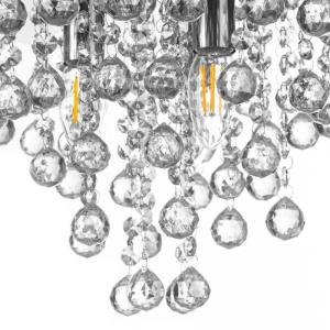 Lustra aplicata design elegant London 38cm, crom 63040306X GL 171163 universul-luminii.ro