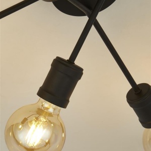Lustra aplicata design vintage cu 6 spoturi directionabile Dance 110583 universul-luminii.ro